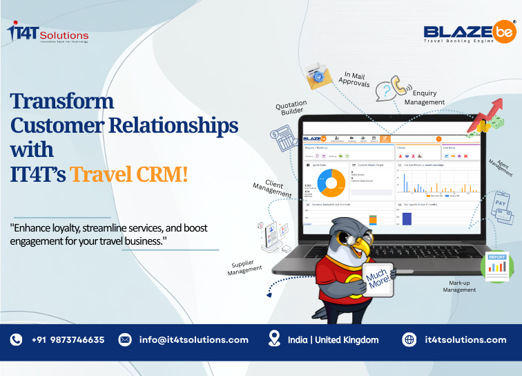 Transform Your Customer Relationship with IT4T’s Travel CRM